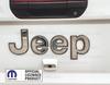 Decal Mods 3D Raised Jeep Tailgate Overlay Jeep Wrangler & Gladiator JL/JT Rubicon (2018-2024) Mirror Chrome | FK3Q4