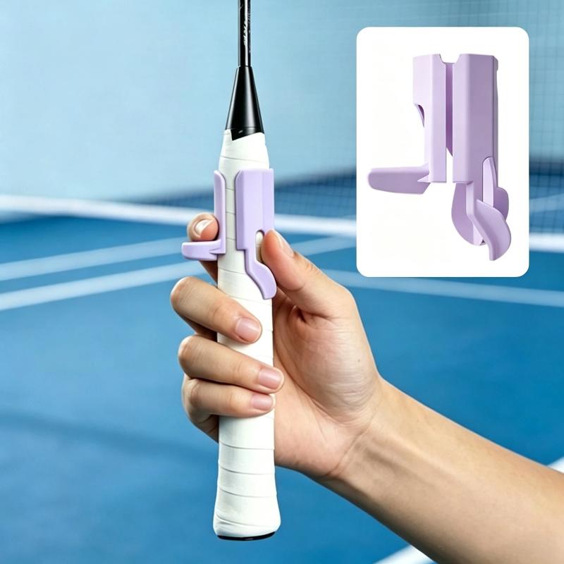 Pp Badminton Grip Aid Improve Skills Universal Tennis Racket Grip Assistance Badminton Racket Posture Correction