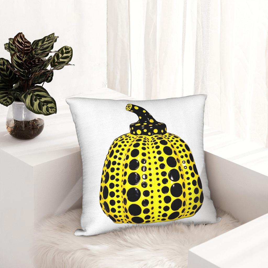 Yayoi K-Kusama Pillowcase Soft Fabric Cushion Cover Decorations Pillow Case Cover Home Square 40X40Cm