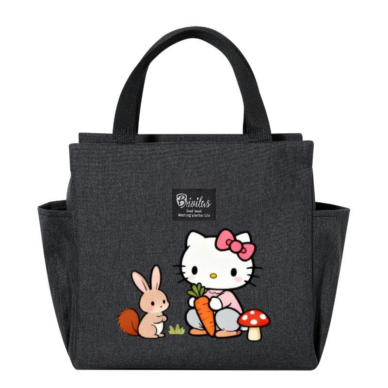 Hello Kitty Insulated Bento Bag - Portable Lunch Box for Picnics & Outings