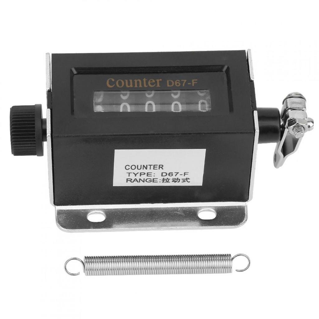 D67-F Mechanical 5-Digit Resettable Pulling Pull Counter D67-F Mechanical 5-Digit Resettable Pulling Pull Counter