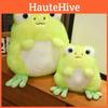 New Two-tone Cashmere Little Frog Plush Toy Smiling Frog Doll Children's Companion Doll 20cm 0.15kg