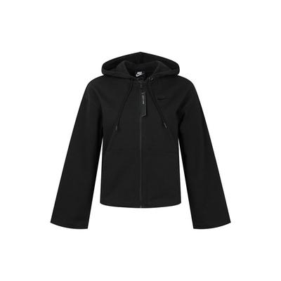 Jacken Damen Schwarz Kapuzenpullover Moderat Sonstige CJ3753-010