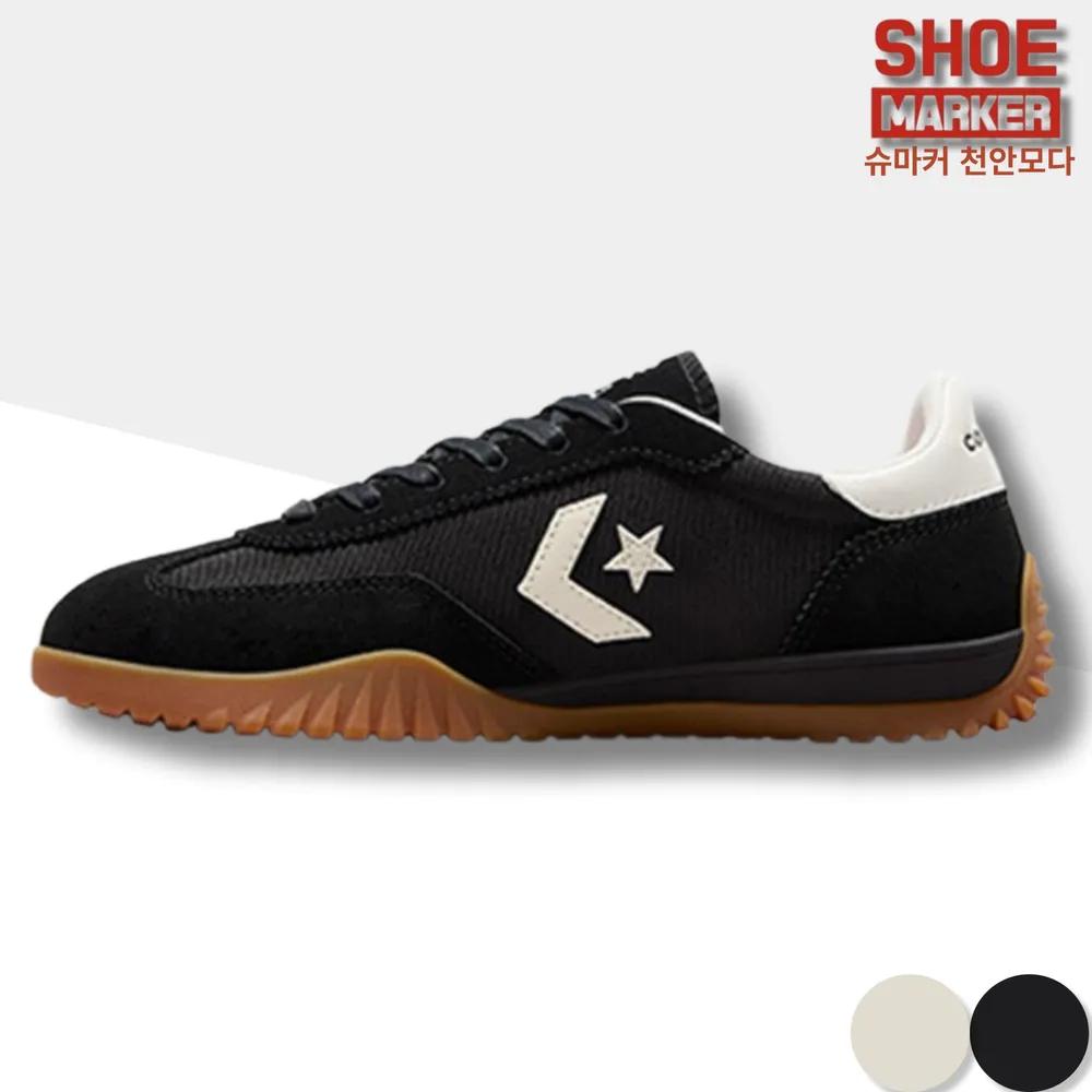 Converse Shoemaker Karina Worn Run Star Trainer Canvas Shoes A08263C Black K_49