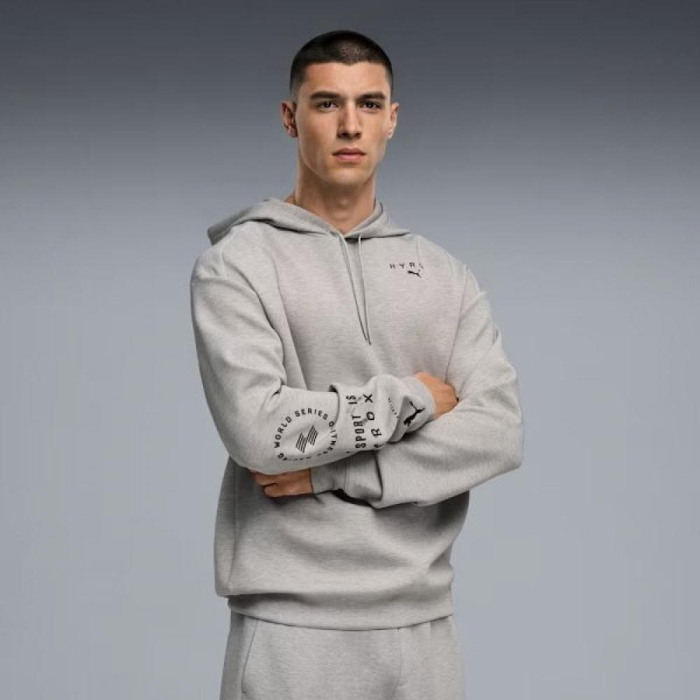 PuMa Cloudspun Hoodie Tee M 04 Light Gray/M(100