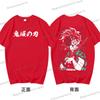 Kamado Tanjirou T-shirt Gifts Funny Demon Slayer Comic Tshirt Printed Short Sleeve Cotton Men Women Kimetsu No Yaiba Anime Tops