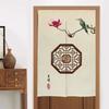 Chinese Half Door Curtain for Kitchen Bathroom Bedroom Partition Windproof Decorative Hanging Screen