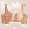 Breathable Thick and Thin Beautiful Back Plus Size Underwear Without Steel Ring Push Up Bra