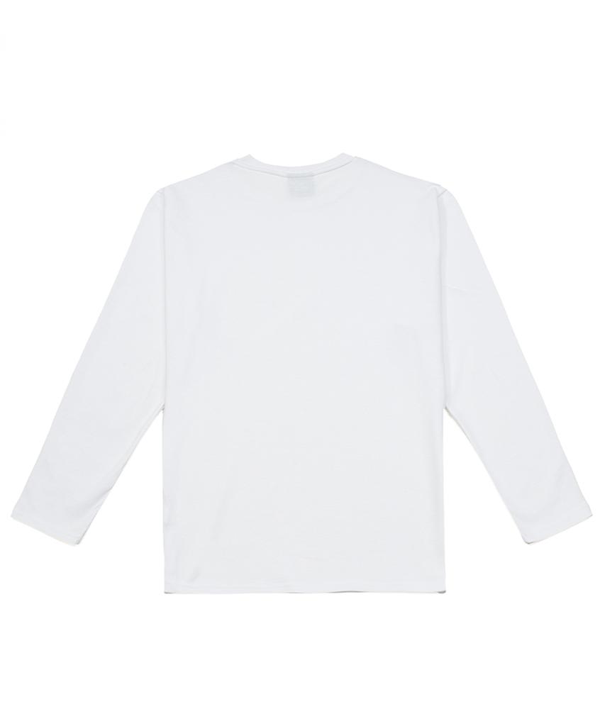 PHERMENON Muscle Fit Easy Long Sleeve - White