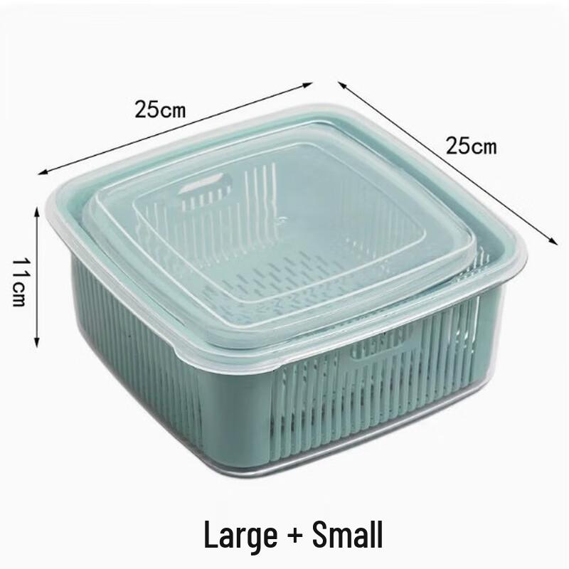 Doppelschichtiger Abflusskorb aus Kunststoff