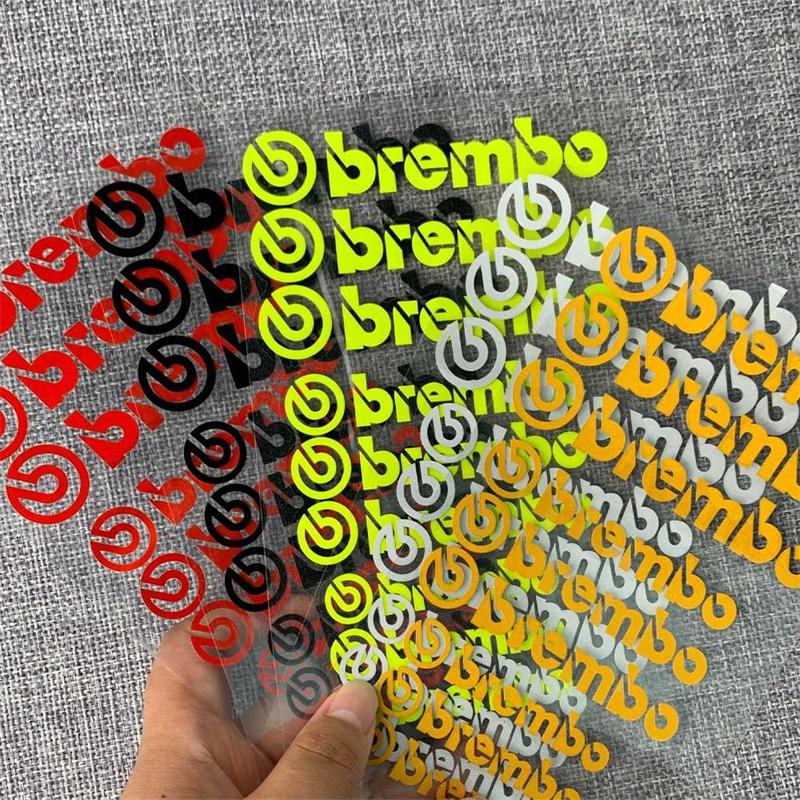 

Высокотемпературные светоотражающие наклейки Brembo для модификации тормозов автомобиля и мотоцикла 6 Black Stickers [Waterproof, Sun-resistant]