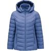 Tanboer Women's Lightweight Short Down Jacket with Detachable Hood TD236256