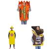 Halloween Snack Party Cosplay Costume For Adults With Polyester Fabric For Stage Performances
