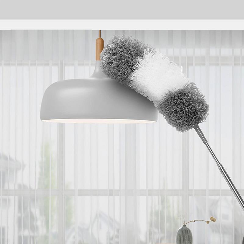 

Feather Duster Cleaning Kit Retractable Ceiling Cleaning Feather Duster 360-Degree Bending Design Dust Removing Tool For China Mainland