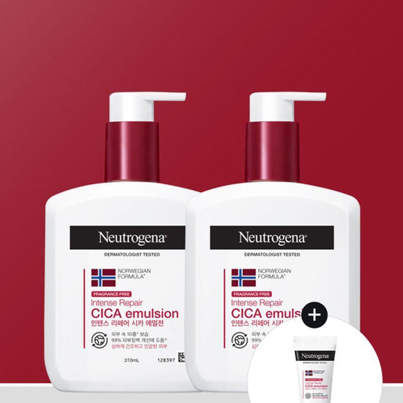 Neutrogena Intense Repair Cica Эмульсия (Без запаха) 310млx2