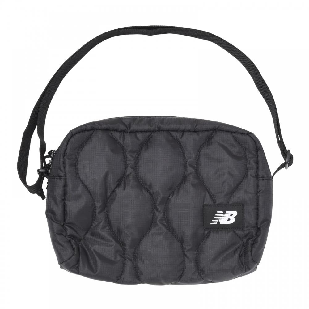 

New Balance Quilted Shoulder Bag Bk Black Lab45766 Bk OSZ