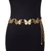 Vintage Turquoise Waist Chain Ethnic Style Beach Body Chain Retro Bohemian Waist Belt  Women