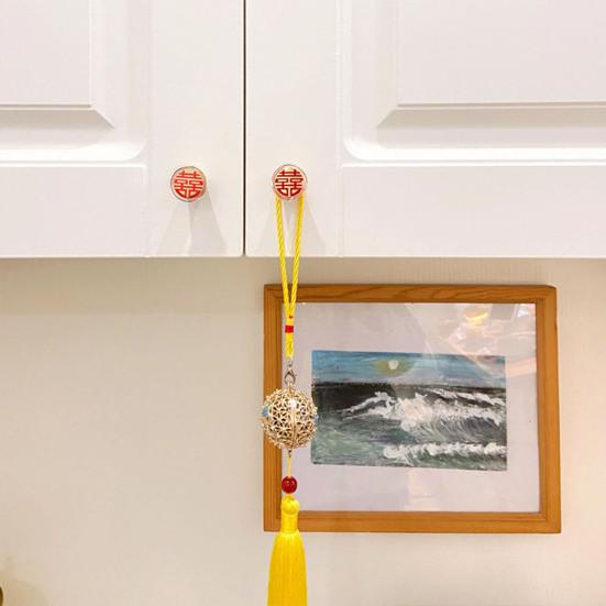 20 Sheets Chinese Lucky Label Stickers Self Adhesive Strong Stickiness Rich Color DIY Gift Box Package Seal Label Stickers