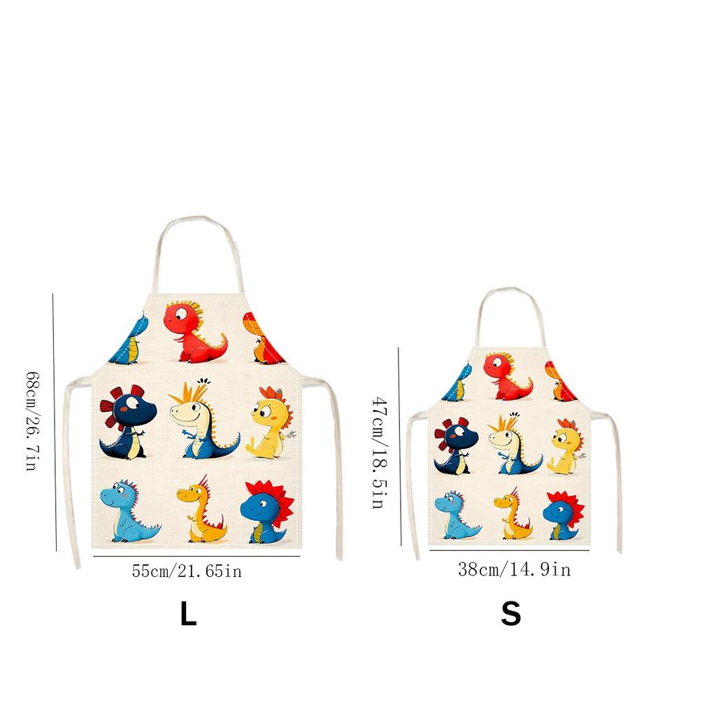 1pc Large Solid Color Background Romantic Heart Pattern Apron, Home Decoration Kitchen Wear, Sleeveless Durable Washable Unisex Cooking Apron,