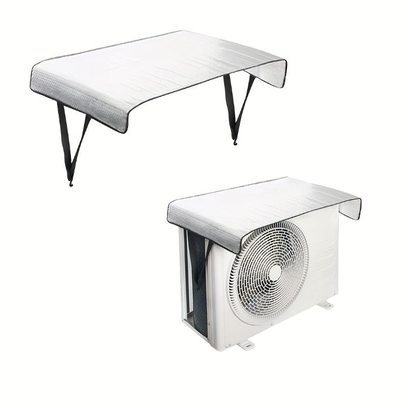 1 Outdoor Air Conditioner Dust Cover with Rain Guard and Sunshade, Double-Layer Design, Energy-Saving and Breathable