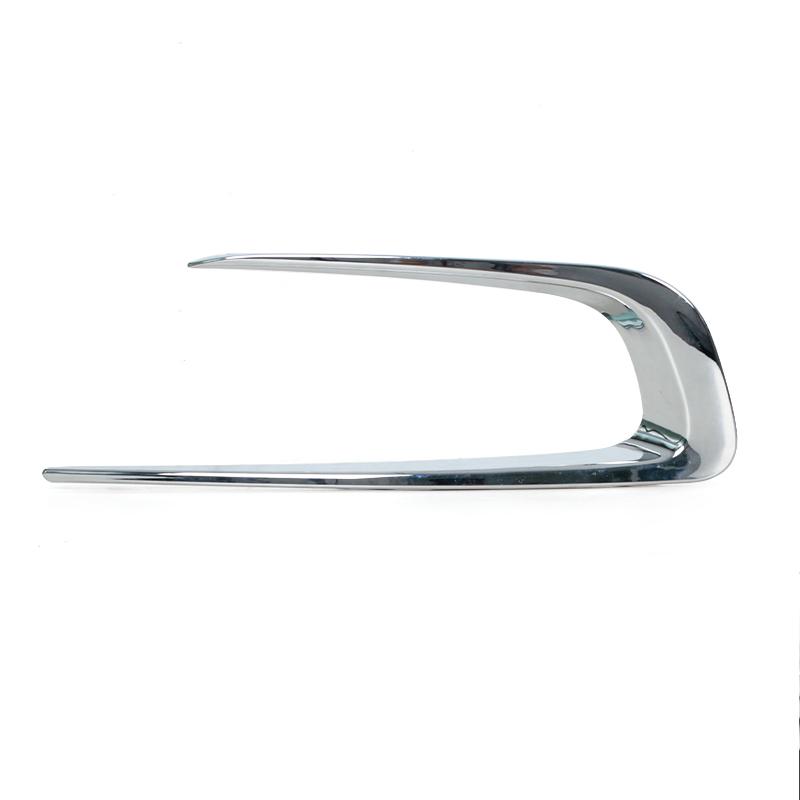 Front Bumper Left Right Fog Light Cover Frame  Fog Lamp Trim Decorative Strips For Peugeot 2008 2014 2015 2016 2017 2018