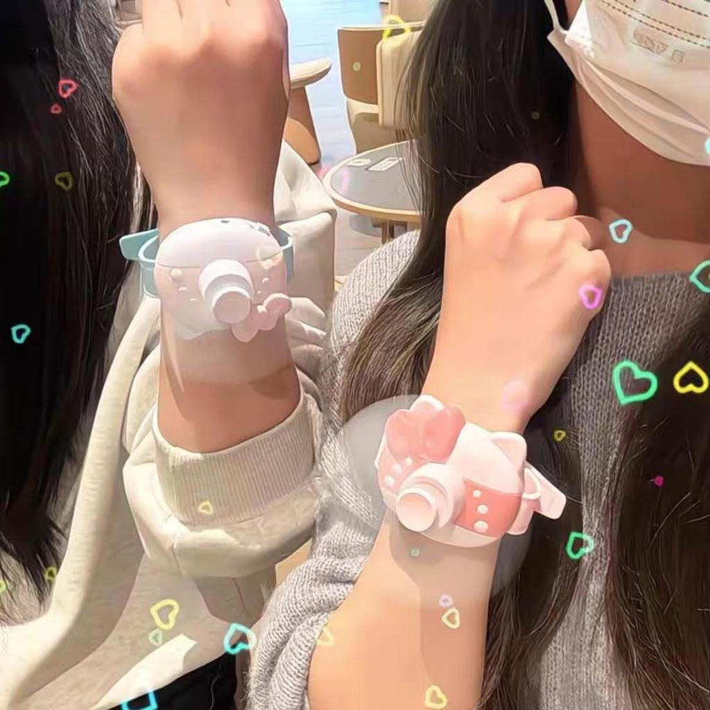 Mini Cartoon Kinder-Handgelenksventilator: Ultra-Leise, Handheld, Tragbare Kühlung für Studenten