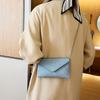 Versatile Women's Shoulder Bag New Trendy and Minimalist Envelope PU Bag Chain Handle Crossbody Bag Fashion