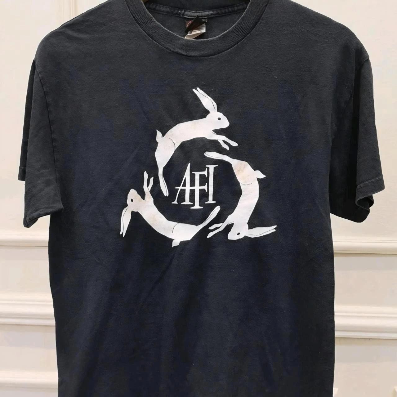 Rare AFI BAnd Cotton Black Short Sleeve shirt Unisex S-5XL Reprint M