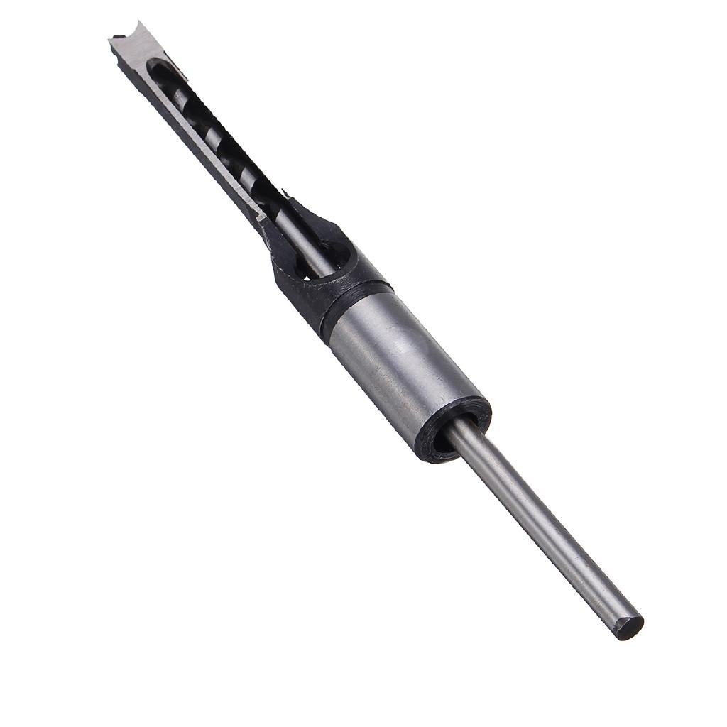 6-12.7mm HSS Square Hole Mortiser Drill Bit Saw Mortising Chisel Woodworking Electric Drill Tools 6-12.7mm 7pcs
