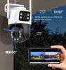 iCSee WiFi Wireless Outdoor Surveillance Camera with HD Color Night Vision & Mobile Remote Access