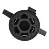 12V 7 to 4 Pin US Standard Trailer Light Plug Truck Cable Connector Adapter