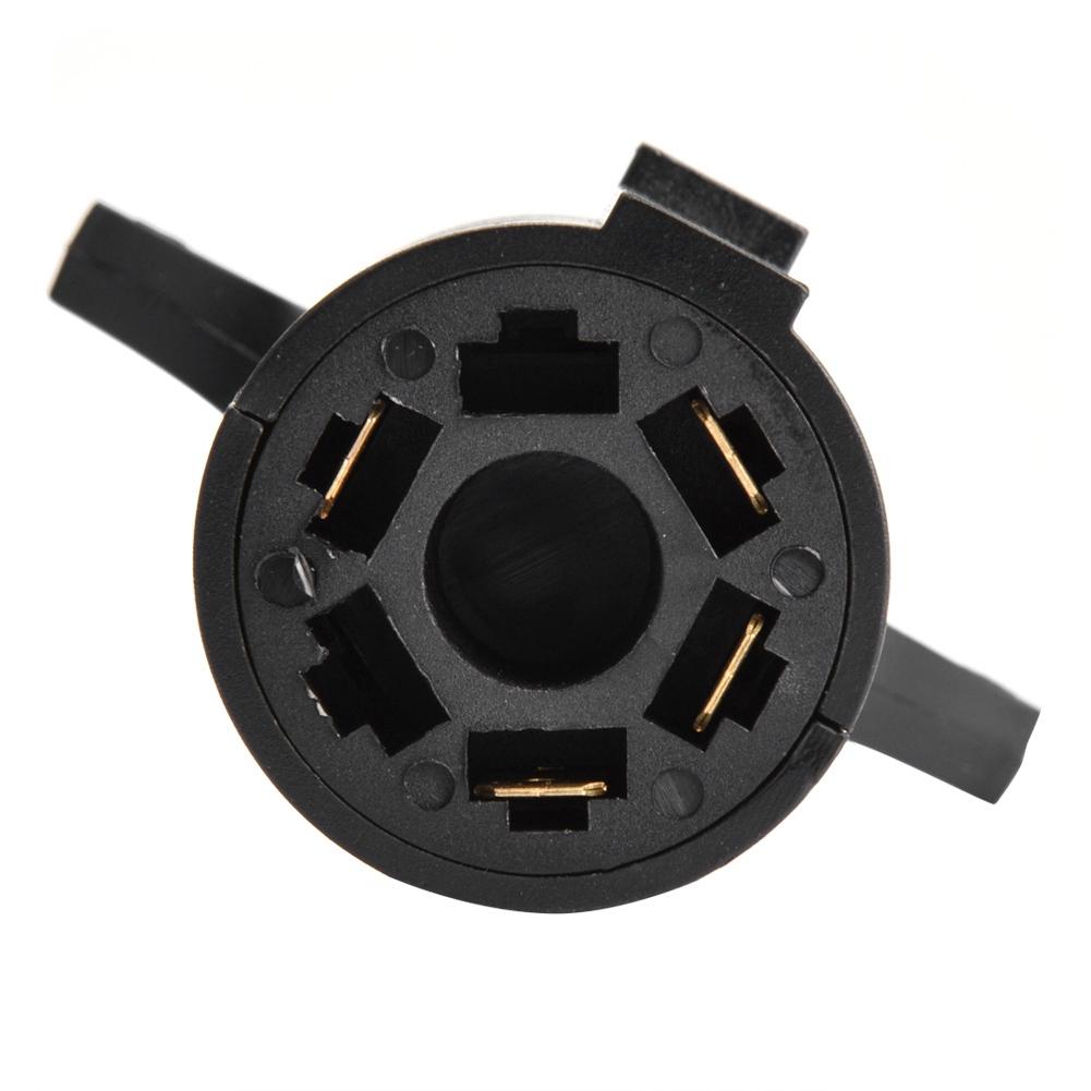 12V 7 to 4 Pin US Standard Trailer Light Plug Truck Cable Connector Adapter