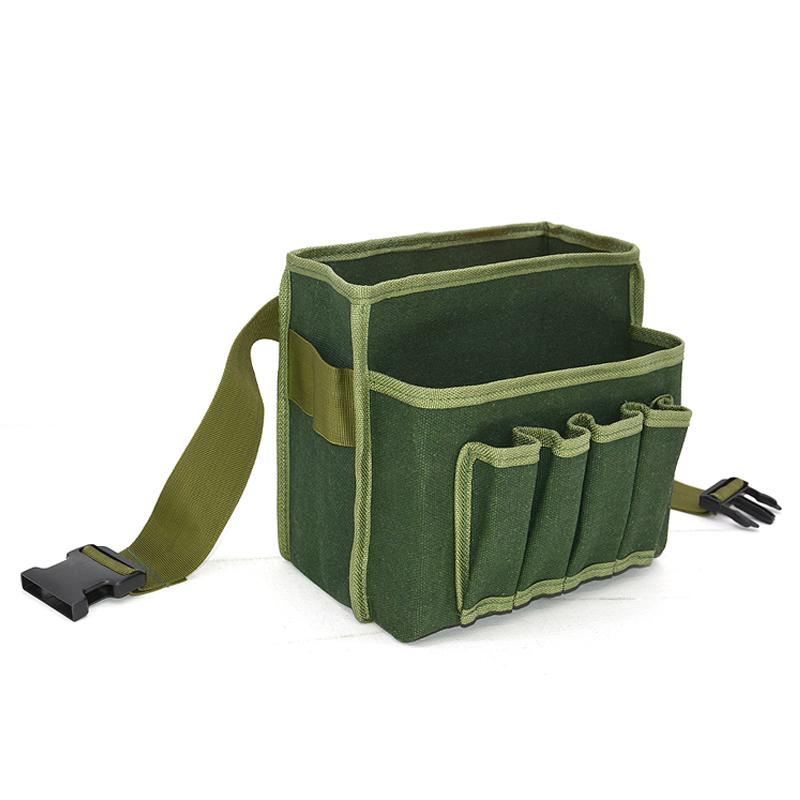 Утолщенная брезентовая сумка для инструментов: Сумка для гвоздей для столярных работ, электрика, ремонта и поклейки обоев