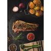 Delicious Grilled Tomahawk Steak Posters Retro Meat Cuts Steak Guide BBQ Prints Canvas Painting Wall Pictures Home Kitchen Decor