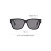 Fendi Logo Frame Irregular Sunglasses Unisex sunglasses Black 40081F-01A-57