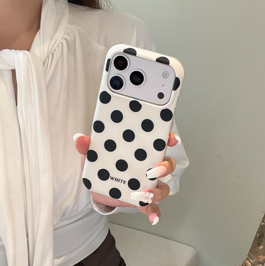 Polyamine Polka Dot iPhone 17 Pro Max Drop-Proof Case
