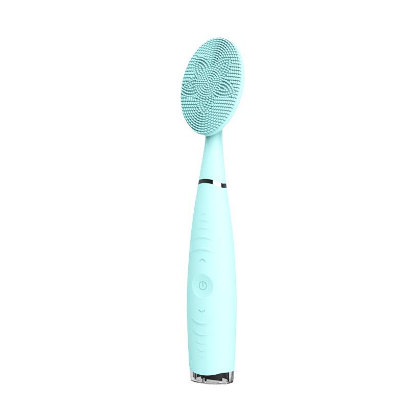 Silicone Waterproof Electric Facial Cleansing Brush for Women
