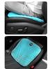 Niedlicher wabenförmiger Gel-Sitzkissenbezug, kompatibel mit Toyota, universell, atmungsaktiv, TPE-Polster für langes Sitzen.