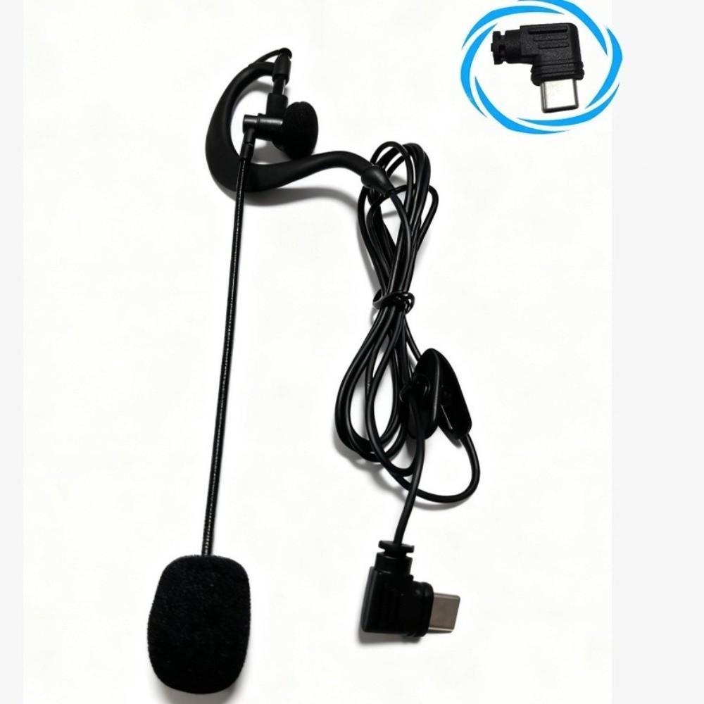 In-ear In-Ear Headphones Type-C Interface Helmet Headset Football Referee
