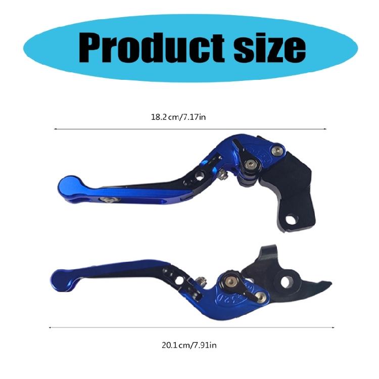 foldable Brake & Clutch Levers Brakes & Clutch foldable Levers for Motorcycles Upgrades Your Ride with Style & Function