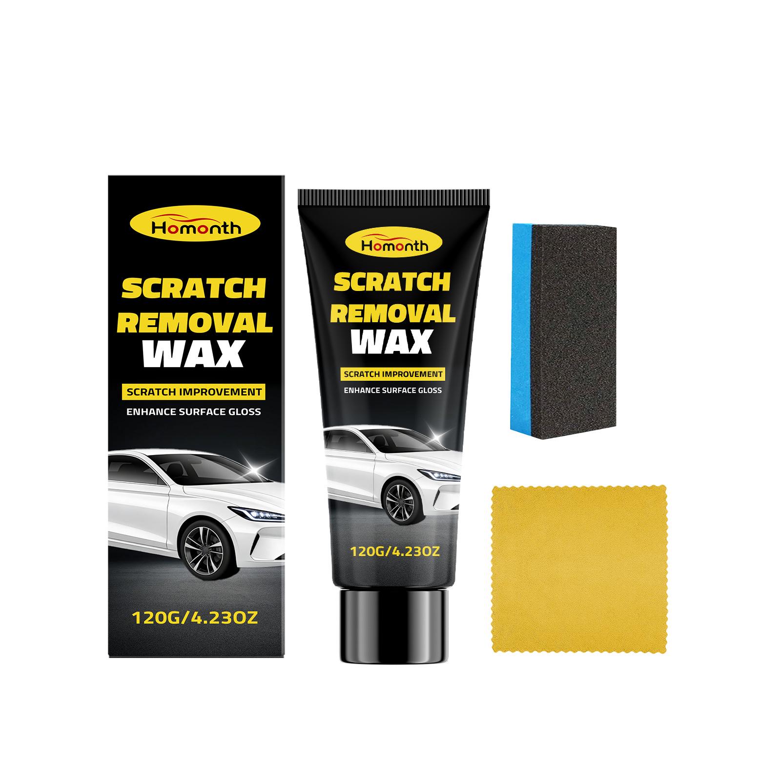 Homonth Car Scratch Repair Cream - Minor Paint Scratch Remover for Car Body Maintenance.