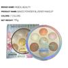 Misiou Beauty Bright Skin Tone Modification Contour High Face Value Matte Seven -color Eye Shadow Highlights