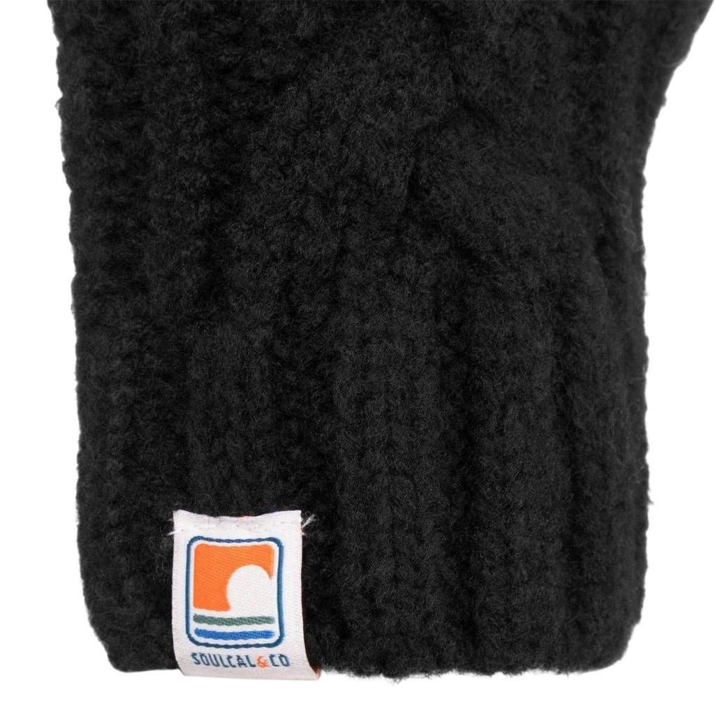 SoulCal Unisex Adult Cable Knit Mittens