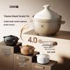 Sanhe Titanium Glaze Ceramic Casserole