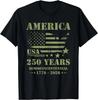 250 Years America Anniversary 250th Independence Day Gift T-Shirt