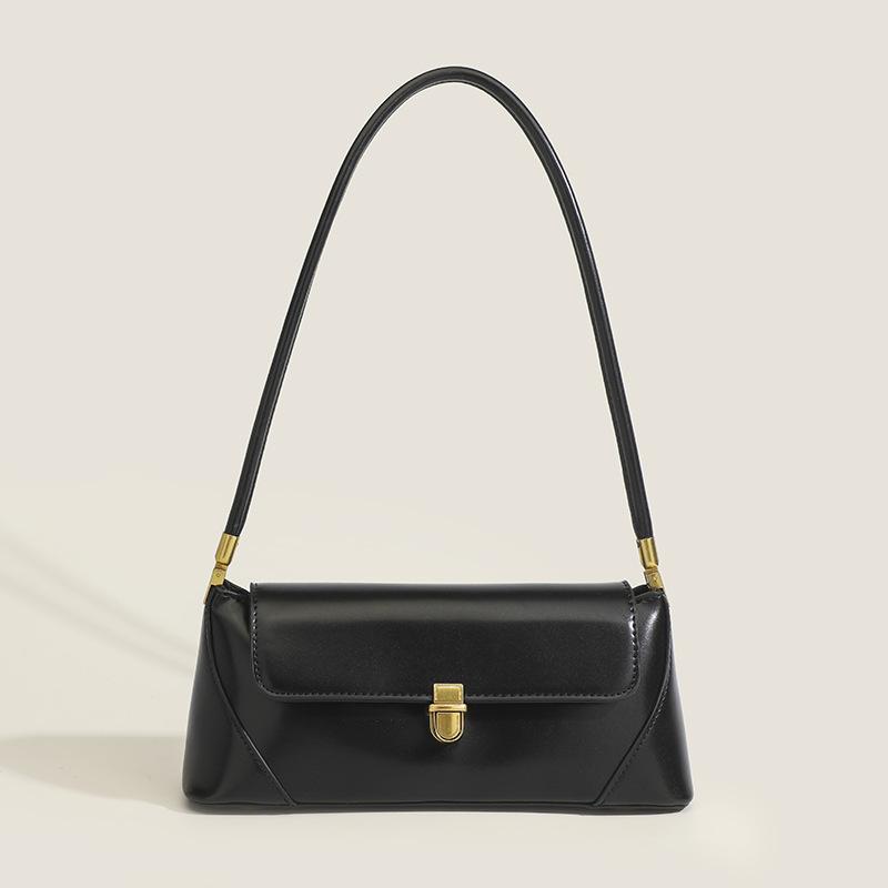 

Маленькая квадратная сумка Niche, модная женская сумка-багет на одно плечо подмышкой чёрный