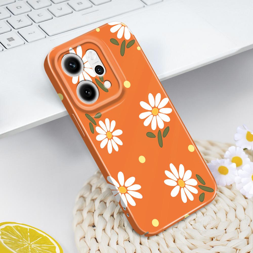 Coque de téléphone Marguerites Vagabondes Pour OPPO Reno 14 14F 13 13F 12 12F 11 11F 10 8 8Z 8T 7 7Z Pro 4G 5G Film Coque Rigide