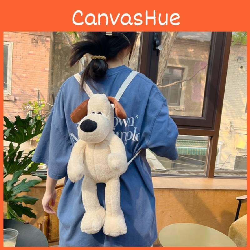 Plush Wallacegromit Backpack Wear Clothes Dog Bag Cartoon Toy Kids Gift Cute
