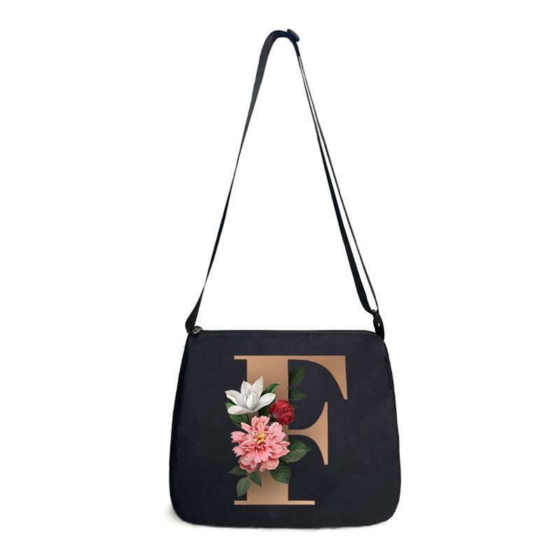 New letter printed handbag women's fashion versatile clutch bag portable messenger bag underarm shoulder bag