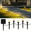 Led Solar Pathway Lights Outdoor Waterproof Lawn Lamps Spotlights Landscape Lighting Garden Decoration Patio Yard Solar Lamp